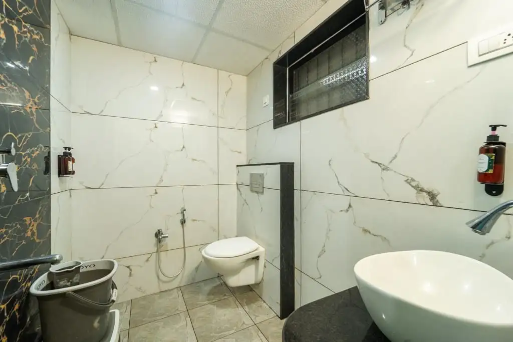 Resort campus surrounded by greenery at River Edge Retreat Dandeli